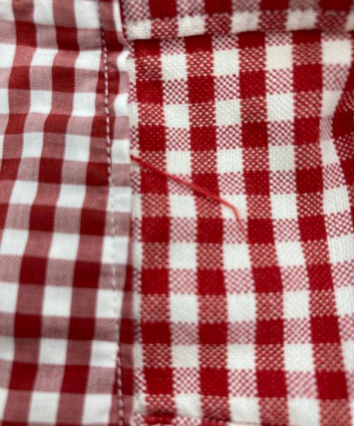 BARACUTA（バラクータ）BARACUTA (バラクータ) チェックシャツ レッド×ホワイト サイズ:SIZE 42の古着・服飾アイテム