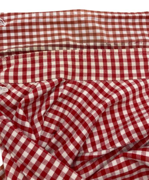 BARACUTA（バラクータ）BARACUTA (バラクータ) チェックシャツ レッド×ホワイト サイズ:SIZE 42の古着・服飾アイテム