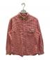 BARACUTA（バラクータ）の古着「チェックシャツ」｜レッド×ホワイト