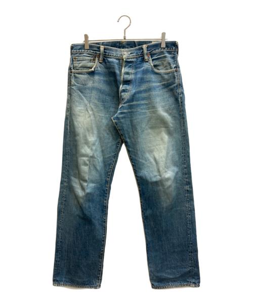EVISU（エヴィス）EVISU (エヴィス) デニムパンツ インディゴ サイズ:印字薄れにより不明の古着・服飾アイテム