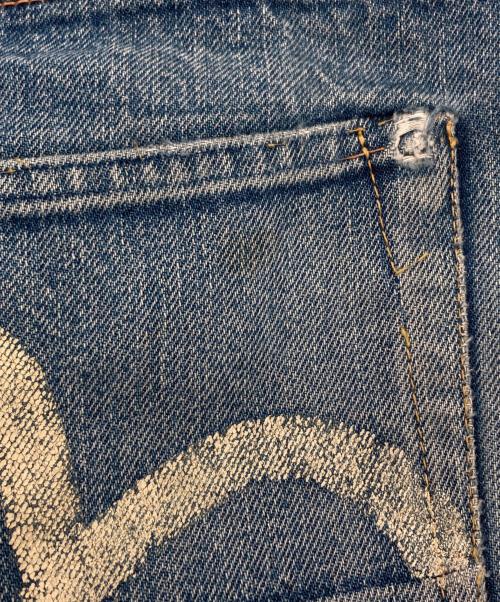 EVISU（エヴィス）EVISU (エヴィス) デニムパンツ インディゴ サイズ:印字薄れにより不明の古着・服飾アイテム