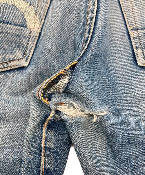 EVISU（エヴィス）EVISU (エヴィス) デニムパンツ インディゴ サイズ:印字薄れにより不明の古着・服飾アイテム