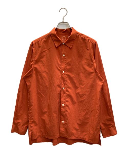 山と道（ヤマトミチ）山と道 (ヤマトミチ) Bamboo Shirt バンブーシャツ オレンジ サイズ:SIZE Mの古着・服飾アイテム