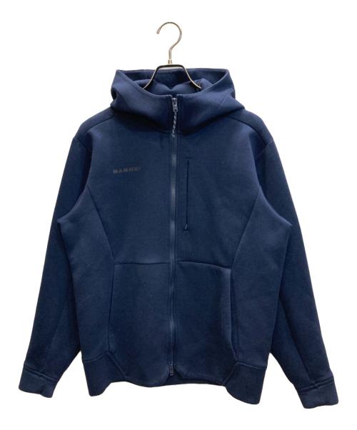MAMMUT（マムート）MAMMUT (マムート) ダイノ 2.0 ミッドレイヤー フーデッド ジャケット ネイビー サイズ:SIZE XLの古着・服飾アイテム