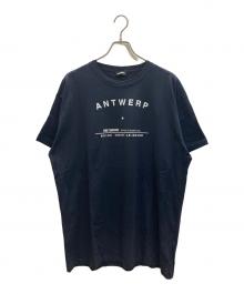 RAF SIMONS（ラフシモンズ）の古着「ANTWERP TOUR Tシャツ」｜ネイビー