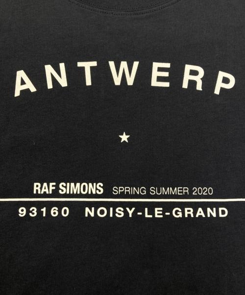 RAF SIMONS（ラフシモンズ）RAF SIMONS (ラフシモンズ) ANTWERP TOUR Tシャツ ネイビー サイズ:SIZE Lの古着・服飾アイテム