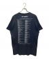 RAF SIMONS (ラフシモンズ) ANTWERP TOUR Tシャツ ネイビー サイズ:SIZE L：10000円