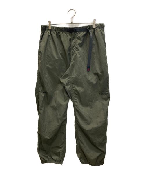 GRAMICCI（グラミチ）GRAMICCI (グラミチ) ナイロンパッカブルトラックパンツ グリーン サイズ:SIZE 2XLの古着・服飾アイテム