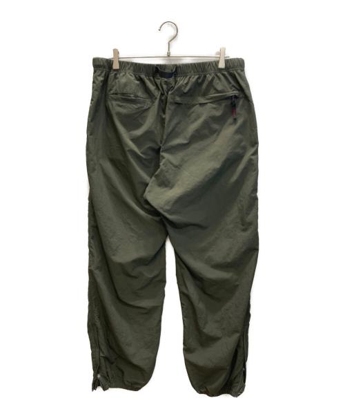 GRAMICCI（グラミチ）GRAMICCI (グラミチ) ナイロンパッカブルトラックパンツ グリーン サイズ:SIZE 2XLの古着・服飾アイテム