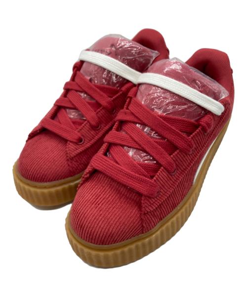 Fenty PUMA by Rihanna（フェンティ プーマ バイ リアーナ）FENTY PUMA by Rihanna (フェンティ プーマ バイ リアーナ) CREEPER PHATTY CORDUROY レッド サイズ:SIZE 23.5cm 未使用品の古着・服飾アイテム