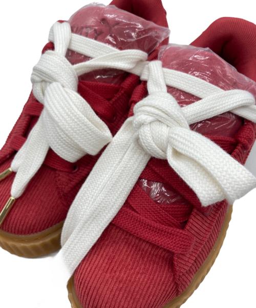 Fenty PUMA by Rihanna（フェンティ プーマ バイ リアーナ）FENTY PUMA by Rihanna (フェンティ プーマ バイ リアーナ) CREEPER PHATTY CORDUROY レッド サイズ:SIZE 23.5cm 未使用品の古着・服飾アイテム