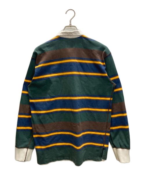 DRAKE'S（ドレイクス）DRAKE'S (ドレイクス) マルチボーダーラガーシャツ マルチカラー サイズ:SIZE Lの古着・服飾アイテム