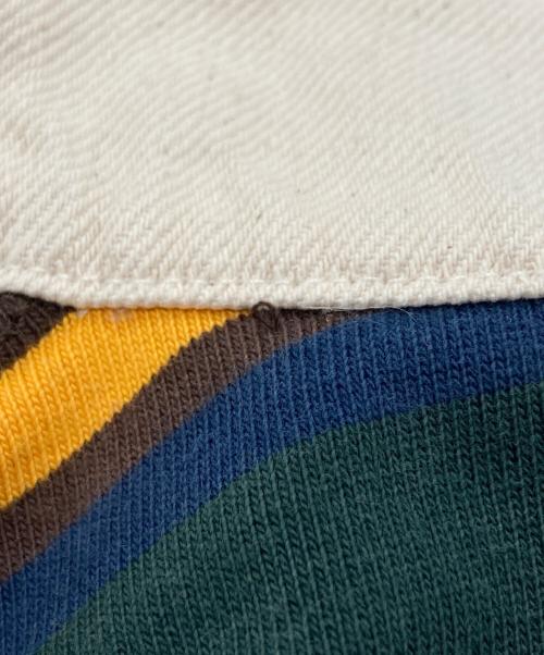 DRAKE'S（ドレイクス）DRAKE'S (ドレイクス) マルチボーダーラガーシャツ マルチカラー サイズ:SIZE Lの古着・服飾アイテム