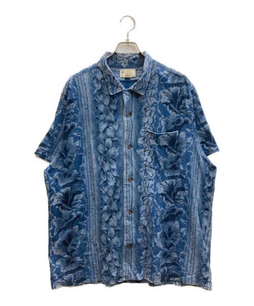 RRL（ダブルアールエル）RRL (ダブルアールエル) アロハシャツ ブルー サイズ:SIZE XXLの古着・服飾アイテム