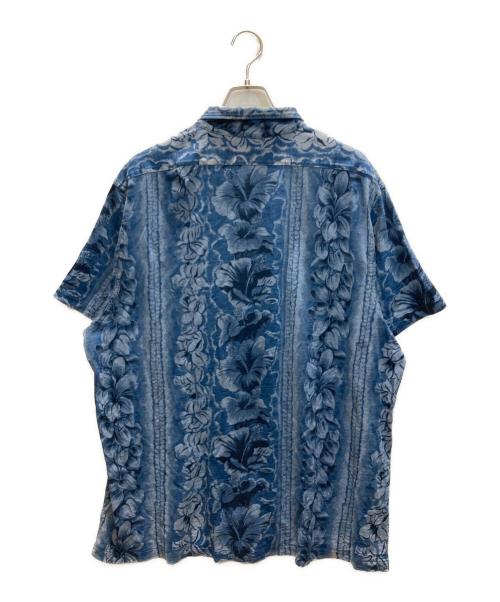 RRL（ダブルアールエル）RRL (ダブルアールエル) アロハシャツ ブルー サイズ:SIZE XXLの古着・服飾アイテム