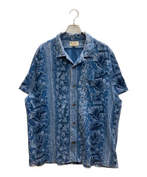 RRL（ダブルアールエル）RRL (ダブルアールエル) アロハシャツ ブルー サイズ:SIZE XXLの古着・服飾アイテム