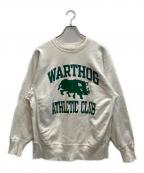 Champion REVERSE WEAVEチャンピオン リバース ウィーブ）の古着「クルーネックスウェット」｜ホワイト