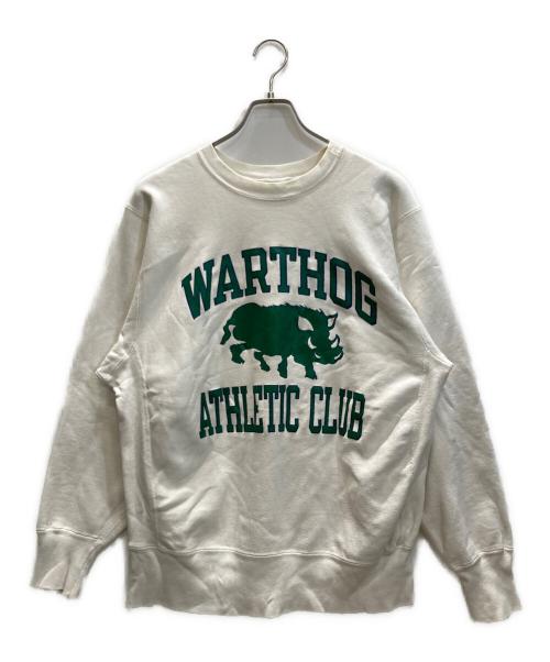 Champion REVERSE WEAVE（チャンピオン リバース ウィーブ）Champion REVERSE WEAVE (チャンピオン リバース ウィーブ) クルーネックスウェット ホワイト サイズ:SIZE Lの古着・服飾アイテム