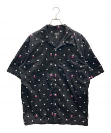 stussy（ステューシー）の古着「総柄シャツ」｜ブラック