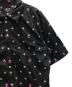中古・古着 stussy (ステューシー) 総柄シャツ ブラック サイズ:SIZE XL：10000円