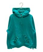 SUPREMEシュプリーム）の古着「Tonal Webbing Hooded Sweatshirt」｜グリーン