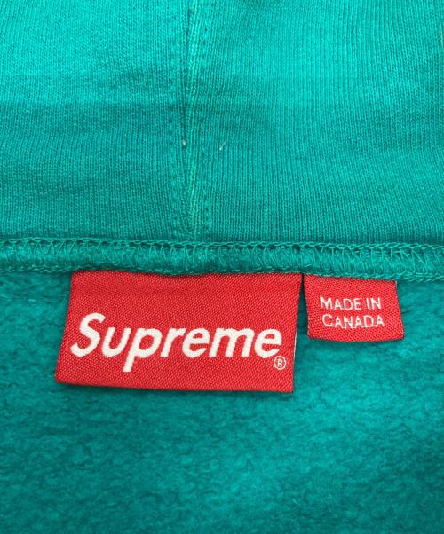 SUPREME（シュプリーム）SUPREME (シュプリーム) Tonal Webbing Hooded Sweatshirt グリーン サイズ:Mの古着・服飾アイテム