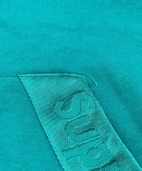 SUPREME（シュプリーム）SUPREME (シュプリーム) Tonal Webbing Hooded Sweatshirt グリーン サイズ:Mの古着・服飾アイテム