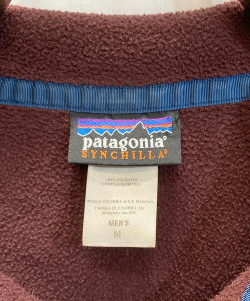 Patagonia（パタゴニア）Patagonia (パタゴニア) シンチラスナップT ブラウン サイズ:SIZE Mの古着・服飾アイテム