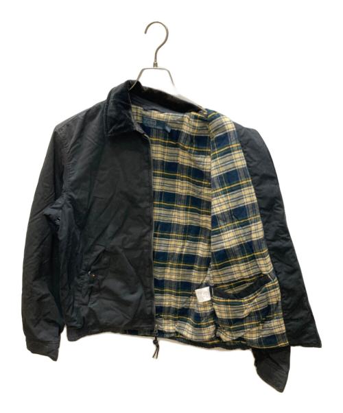 POLO RALPH LAUREN（ポロ・ラルフローレン）POLO RALPH LAUREN (ポロ・ラルフローレン) 襟コーデュロイスウィングトップ ブラック サイズ:Sの古着・服飾アイテム