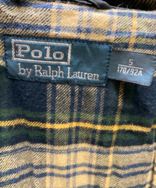 POLO RALPH LAUREN（ポロ・ラルフローレン）POLO RALPH LAUREN (ポロ・ラルフローレン) 襟コーデュロイスウィングトップ ブラック サイズ:Sの古着・服飾アイテム