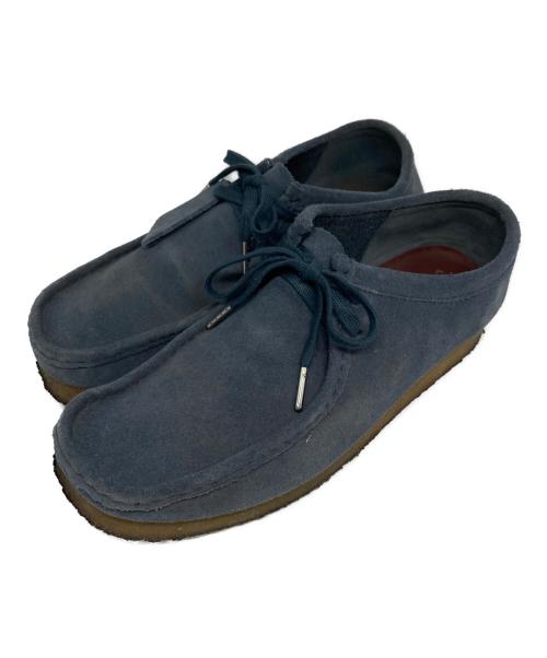 CLARKS（クラークス）CLARKS (クラークス) ワラビーシューズ ネイビー サイズ:27.5cmの古着・服飾アイテム