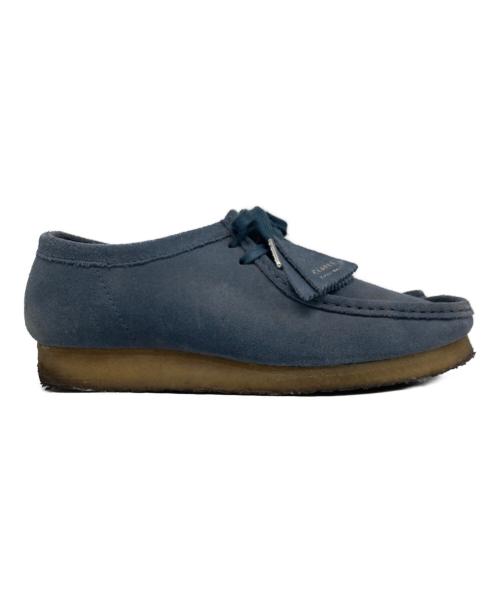 CLARKS（クラークス）CLARKS (クラークス) ワラビーシューズ ネイビー サイズ:27.5cmの古着・服飾アイテム