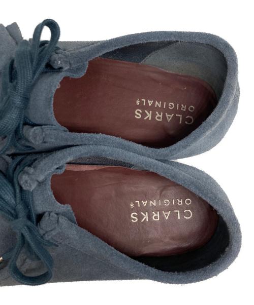 CLARKS（クラークス）CLARKS (クラークス) ワラビーシューズ ネイビー サイズ:27.5cmの古着・服飾アイテム
