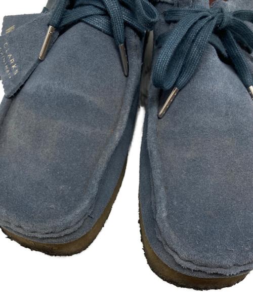 CLARKS（クラークス）CLARKS (クラークス) ワラビーシューズ ネイビー サイズ:27.5cmの古着・服飾アイテム