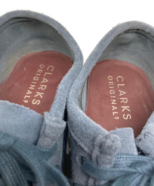 CLARKS（クラークス）CLARKS (クラークス) ワラビーシューズ ネイビー サイズ:27.5cmの古着・服飾アイテム