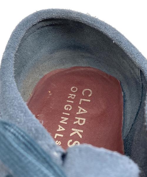 CLARKS（クラークス）CLARKS (クラークス) ワラビーシューズ ネイビー サイズ:27.5cmの古着・服飾アイテム