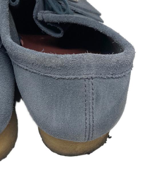 CLARKS（クラークス）CLARKS (クラークス) ワラビーシューズ ネイビー サイズ:27.5cmの古着・服飾アイテム