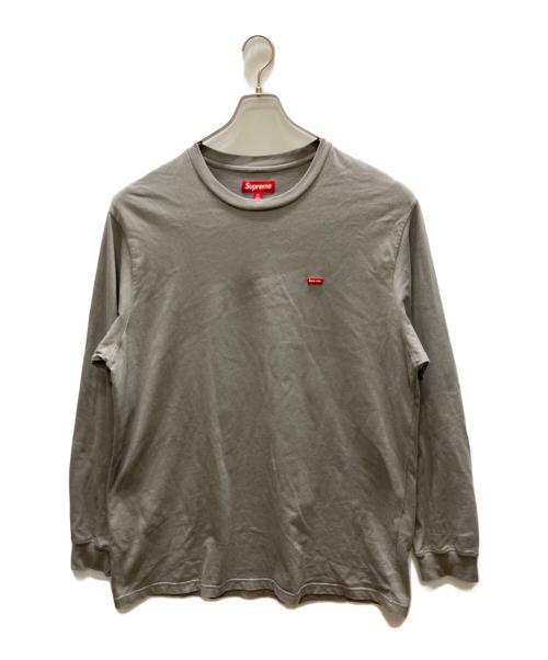 SUPREME（シュプリーム）SUPREME (シュプリーム) Small Box L/S Tee グレー サイズ:XLの古着・服飾アイテム
