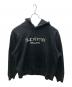 SUPREME（シュプリーム）の古着「Classic Logo Hooded Sweatshirt」｜ブラック