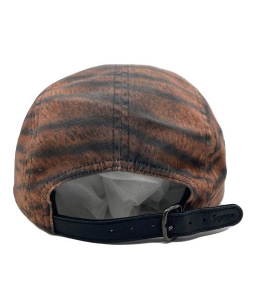 SUPREME（シュプリーム）SUPREME (シュプリーム) Washed Chino Twill Camp Cap ブラウン×ブラック サイズ:下記参照の古着・服飾アイテム