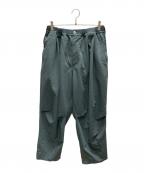 TIGHTBOOTH PRODUCTIONタイトブースプロダクション）の古着「TRO BALLOON PANTS」｜グリーン