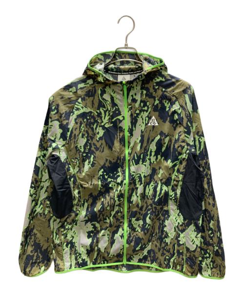 NIKE ACG（ナイキエーシージー）NIKE ACG (ナイキエーシージー) DF TRAIL ENERGY JACKET トレイルエナジージャケット グリーン サイズ:L 未使用品の古着・服飾アイテム