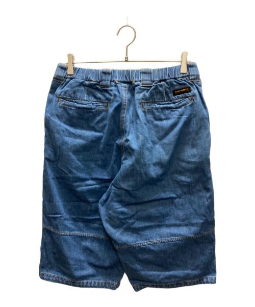TIGHTBOOTH PRODUCTION（タイトブースプロダクション）TIGHTBOOTH PRODUCTION (タイトブースプロダクション) DENIM BIG SHORTS ブルー サイズ:SIZE Mの古着・服飾アイテム