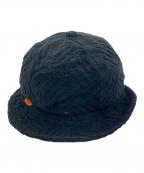 TIGHTBOOTH PRODUCTIONタイトブースプロダクション）の古着「CHECKER PLATE PILE HAT」｜ブラック