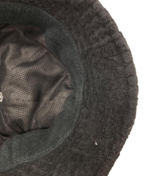 TIGHTBOOTH PRODUCTION（タイトブースプロダクション）TIGHTBOOTH PRODUCTION (タイトブースプロダクション) CHECKER PLATE PILE HAT ブラック サイズ:SIZE Lの古着・服飾アイテム