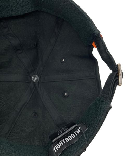 TIGHTBOOTH PRODUCTION（タイトブースプロダクション）TIGHTBOOTH PRODUCTION (タイトブースプロダクション) WASHI 6 PANEL CAP ブラック サイズ:下記参照の古着・服飾アイテム