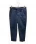 BEAMS PLUS（ビームスプラス）の古着「IVY Trousers Ankle Cut COOLMAX (R) Seersucker」｜ネイビー