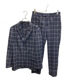 green label relaxing（グリーンレーベルリラクシング）の古着「Kangaroo Island WOOL COOL SUIT」｜ネイビー