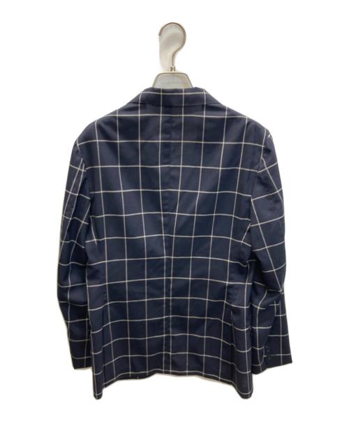 green label relaxing（グリーンレーベルリラクシング）green label relaxing (グリーンレーベルリラクシング) Kangaroo Island WOOL COOL SUIT ネイビー サイズ:44の古着・服飾アイテム