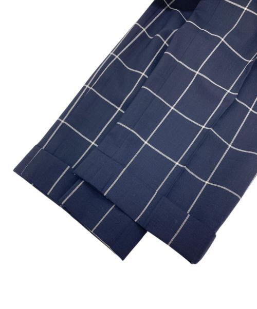 green label relaxing（グリーンレーベルリラクシング）green label relaxing (グリーンレーベルリラクシング) Kangaroo Island WOOL COOL SUIT ネイビー サイズ:44の古着・服飾アイテム